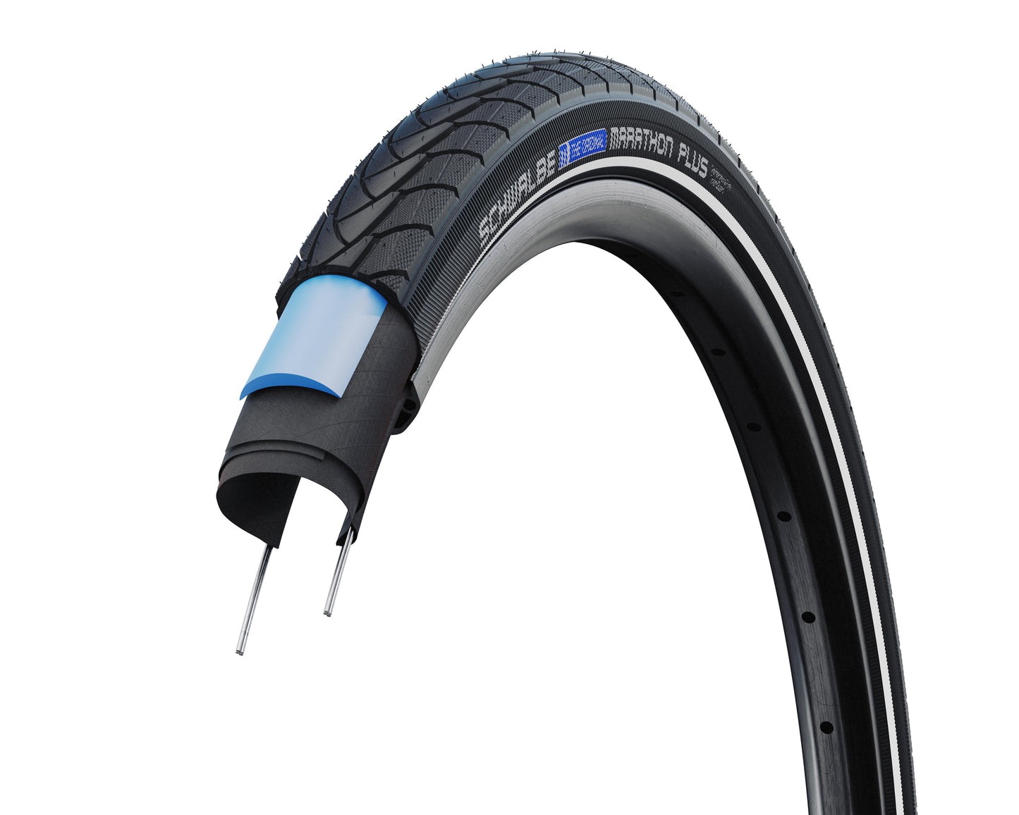 Neumático exterior Schwalbe 25x marathon plus 28 x 1,40 zw refl