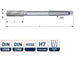 Alesatore Rotec macchina mc h7 16mm spir.