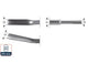 Scalpello per scriccatura Rotec sds 250mm
