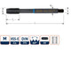 Rotec grifo maquina din376 m12 acero inoxidable