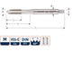 Rotec machine tap d371 alu m3