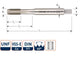 Rubinetto a macchina Rotec din376 5 8 unf