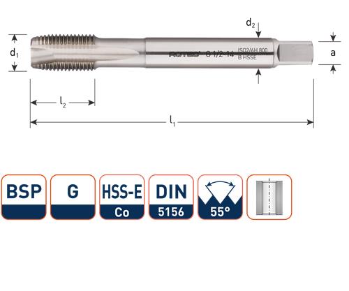 Rubinetto a macchina Rotec din374 1 2 g