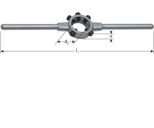 Portaplacas de corte Rotec 38x10 mf12-14
