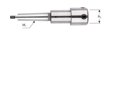 Mandrino per carotatrice Rotec mk2 weldon 19mm