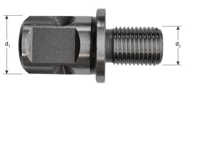 Rotec adaptador weldon universal 1 2 20unf - 19mm