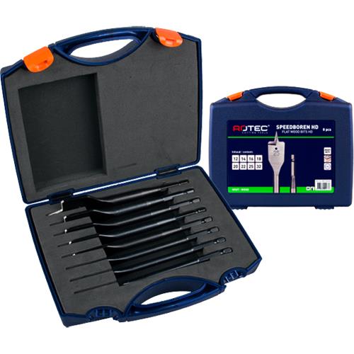 Set di punte rotanti Rotec da 8 pezzi 12-32 mm