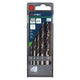 Juego de brocas para madera Rotec 5 piezas 4-10 mm