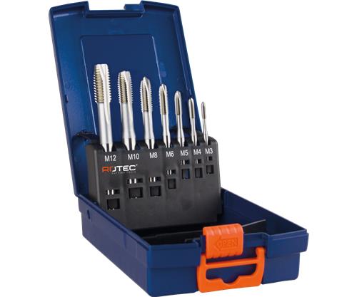 Set di maschi a macchina Rotec m3-m12 hss-e