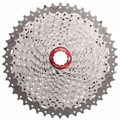Cassette Sunrace 11V 11-51 CSMX80 Metálico de plata