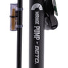 Bomba de pie sks mirage con medidor, doble cabezal + adaptadores