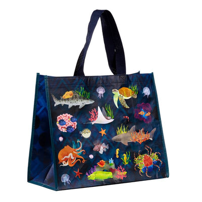 Marine kingdom rpet duurzame boodschappen tas