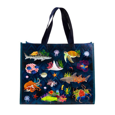 Marine kingdom rpet duurzame boodschappen tas