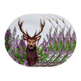 Wild hert set van 4 duurzame rpet picknick borden - afbeelding 2