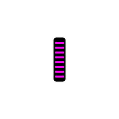 Fascetta per cavi Rrp proguard - anteriore - adesiva - standard - magenta