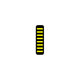 Rrp proguard cable tie - rear - sticker - yellow