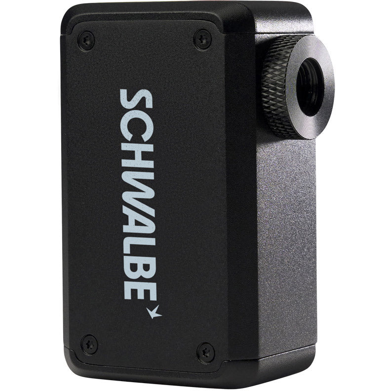 Pompa Schwalbe e-micro con adattatore testa pompa SCV
