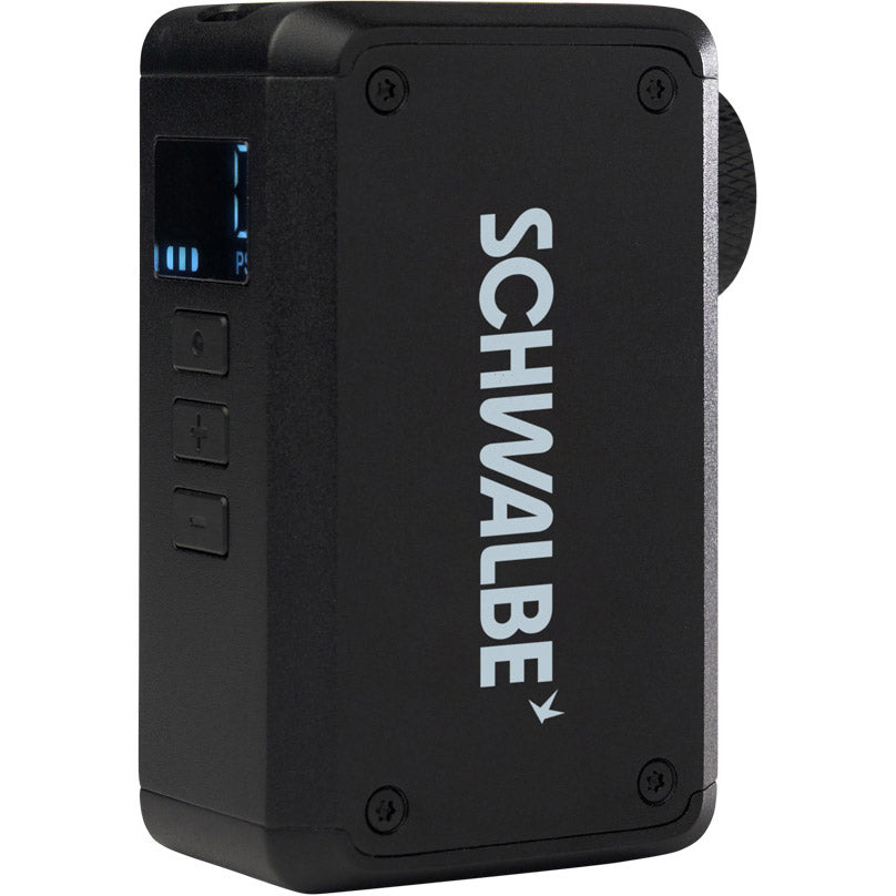 Pompa Schwalbe e-micro con adattatore testa pompa SCV