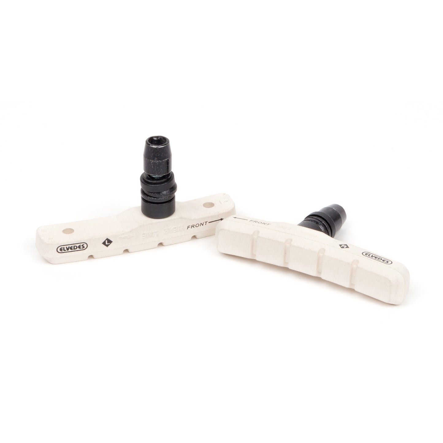 Juego pastillas de freno Elvedes V-brake 72 mm - blanco (25 pares)