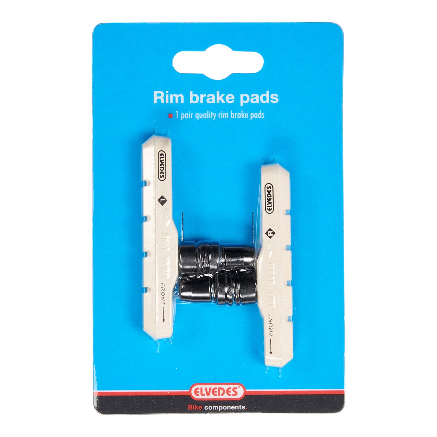 Juego de pastillas de freno Elvedes V-brake 72 mm - blanco (en mapa)