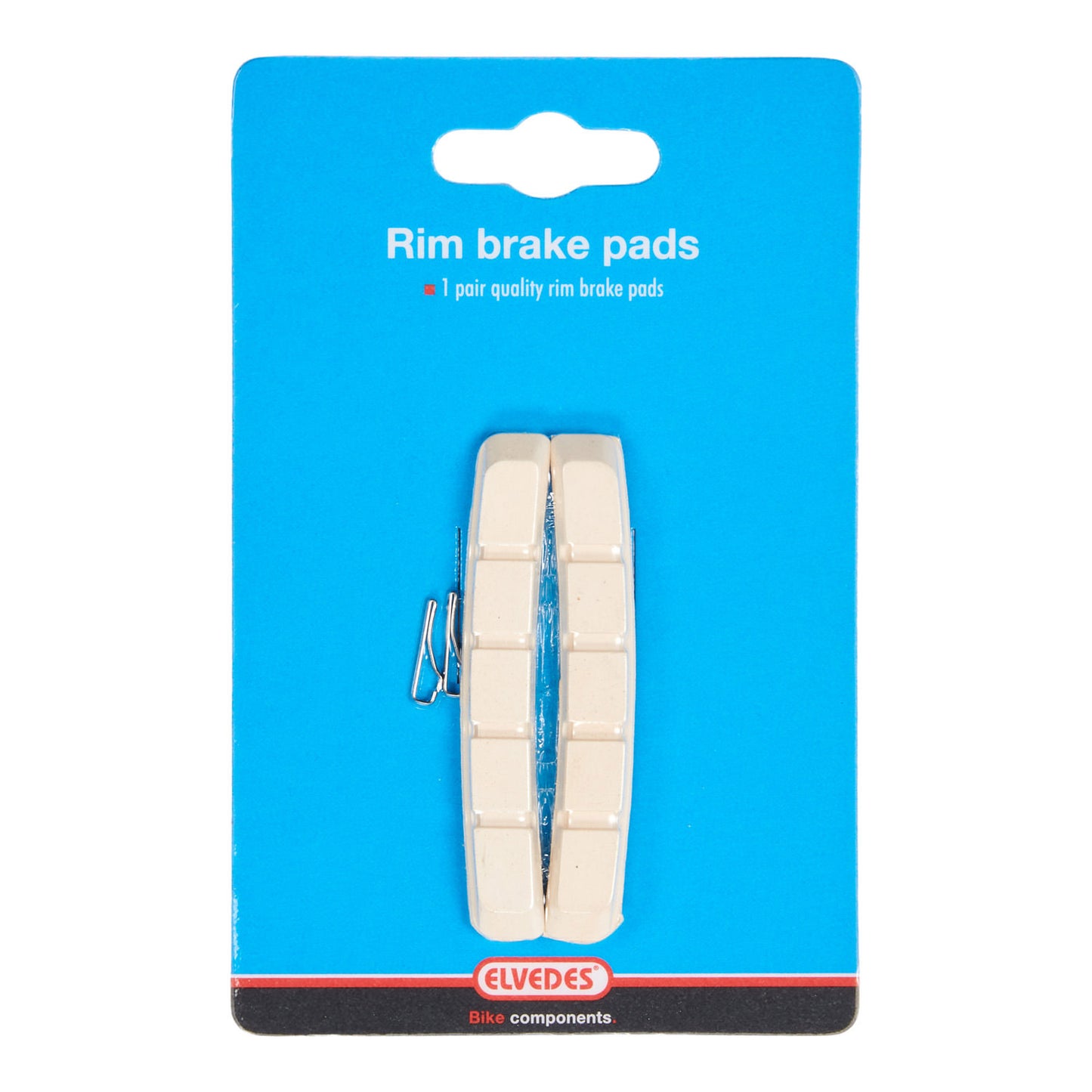 Pastiglie freno Elvedes Rim (1 coppia) V-brake72mm bianco comp.6841-CARD