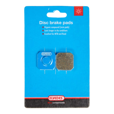 Disc Braking Block Set Elvedes Organic Formula Idraulic Coalcaw (1 coppia)