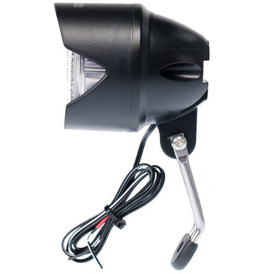 Simson voorvorkkoplamp Truss E-bike zwart op kaart