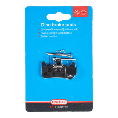 Juego de pastillas de freno de disco Metalic Carbon Formula Cura 4 (1