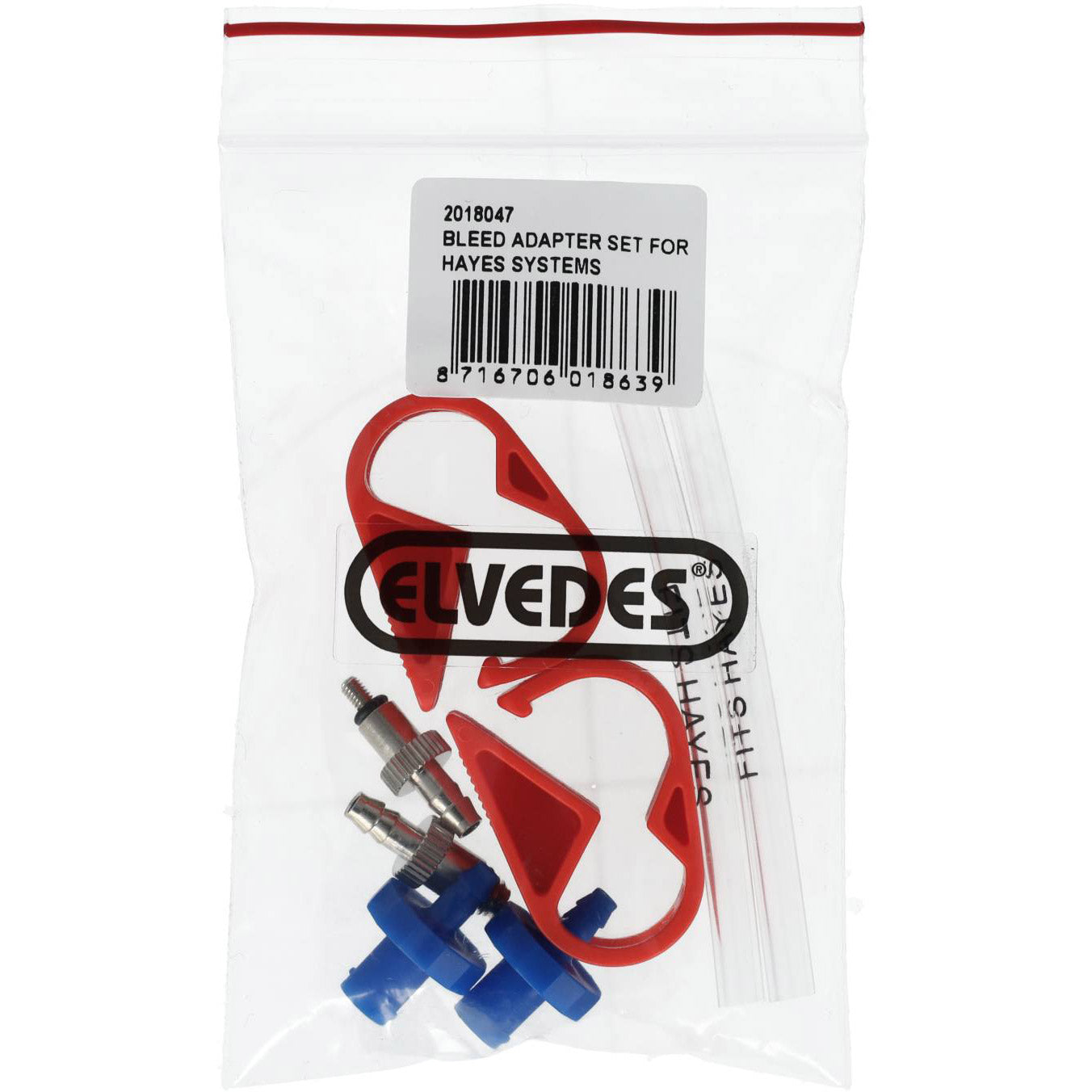 Juego de adaptadores de purga Elvedes Hayes 2018047