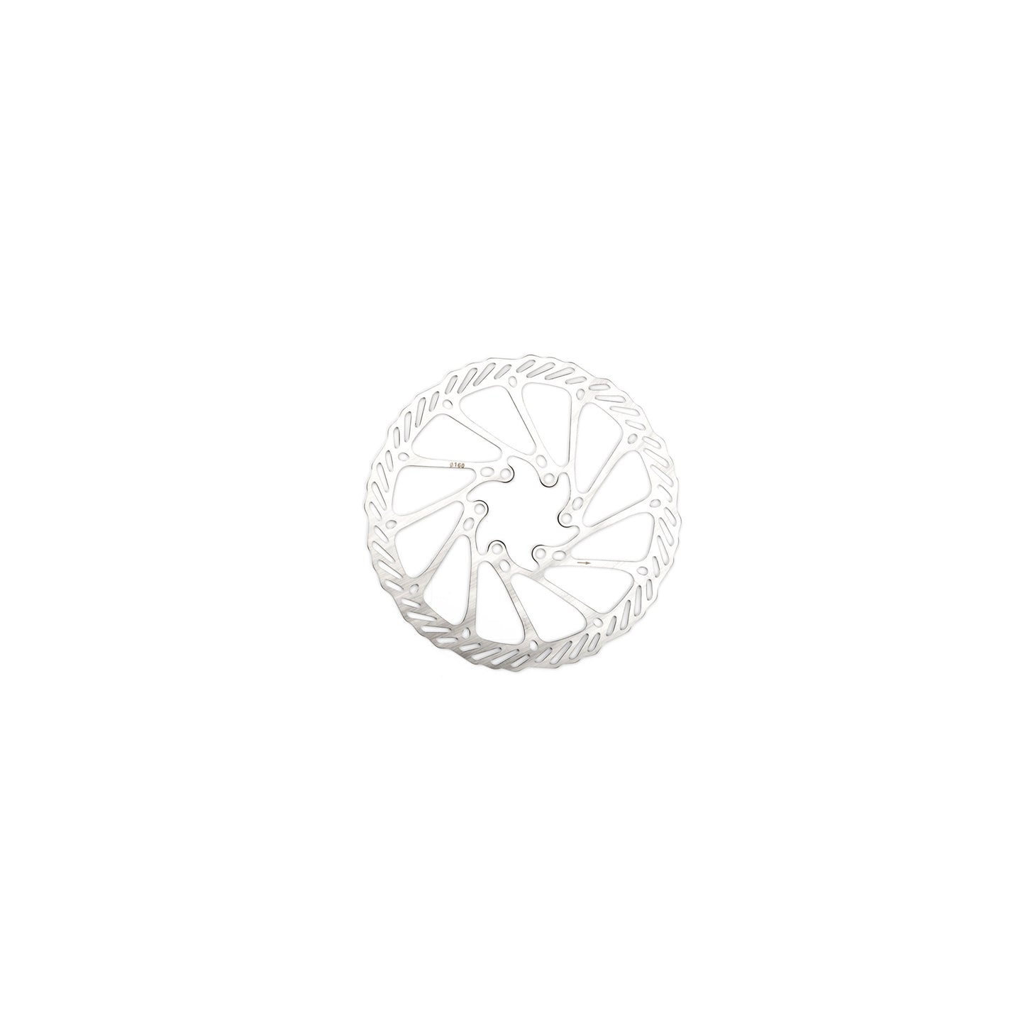 HP16 stainless steel Ø160mm brake disc with 6 brake disc bolts