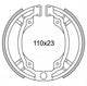 Set di segmenti freni Newfren set GF1300 PGO TGB 303