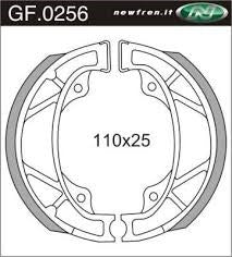 Segmento de freno newfren Newfren 256 SCRNA V