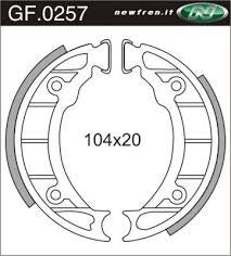 Segmento de freno newfren Newfren 257 ZIP V