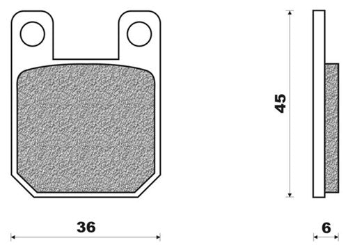 Blocco freno a disco FD0094 AJP 61761