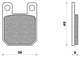 Blocco freno a disco FD0094 AJP 61761