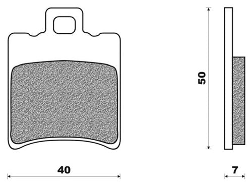 Blocco freno a disco FD0196 Typhoon Amico