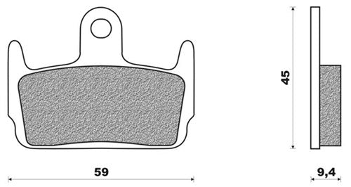 NEWFREN DISC BLOQUE DE FRENO NEWFREN FD0224 X8R Sniper