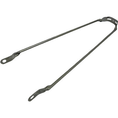 Etichetta White Etichetta Forteboard Rod 28 in acciaio inossidabile (foro grande)