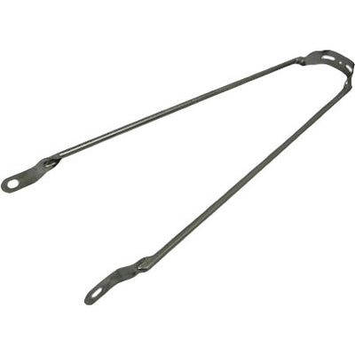Varilla de fortboard de etiqueta blanca 28 acero inoxidable (agujero grande)