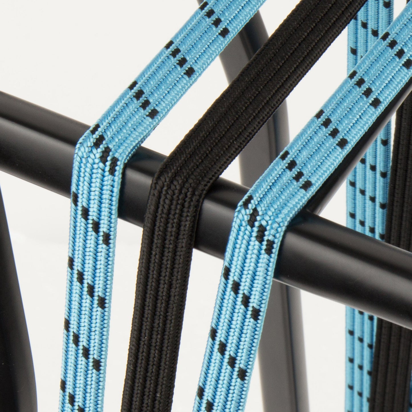 Qibbel TrioBinder Eye con gancho de 3x12 mm negro de bebé negro