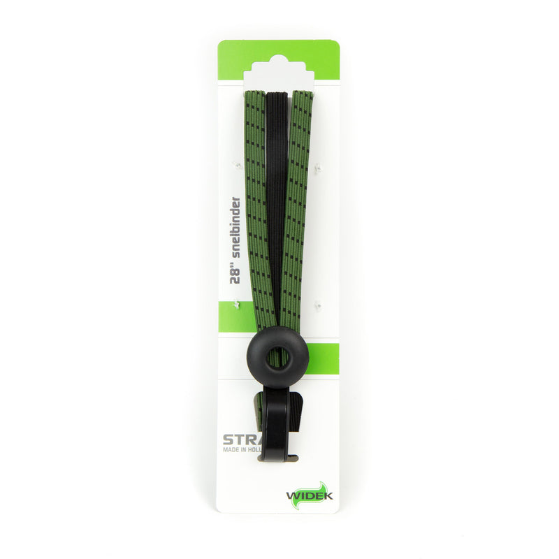 Qibbel Triobinder Eye con gancho de 3x12 mm de oliva negra verde