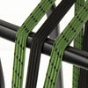Qibbel Triobinder Eye con gancho de 3x12 mm de oliva negra verde