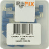 Bofix Cable Shoe Amp Woman Plat 4.8 mm de azul (25)
