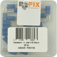 BOFIX Cable Shoe Amp Woman Plat 4,8 mm blu (25st)