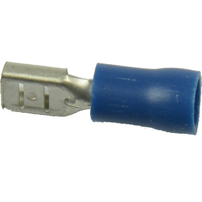 BOFIX Cable Shoe Amp Woman Plat 4,8 mm blu (25st)