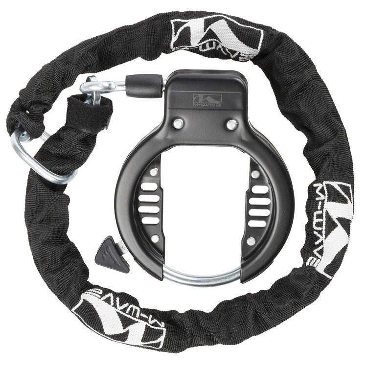 Blocco anello m-wave xl con catena di insert
