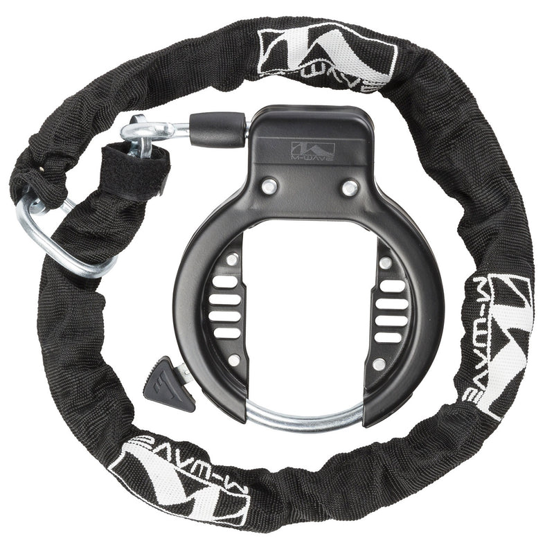 Blocco anello m-wave xl con catena di insert