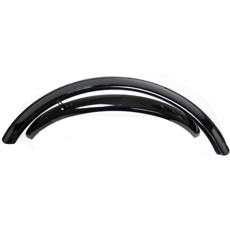 Stel spatborden 24 staal cpl. ATB zwart