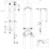 Rockshox verende voorvork lyrik select rc 27,5 boost susp.fork rs lyrik sel.rc 27,5 boost 150mm black