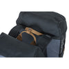 Basil Miles Double Bicycle Borse, Waterproof, Universal Bridge System, 34L, antracite nero